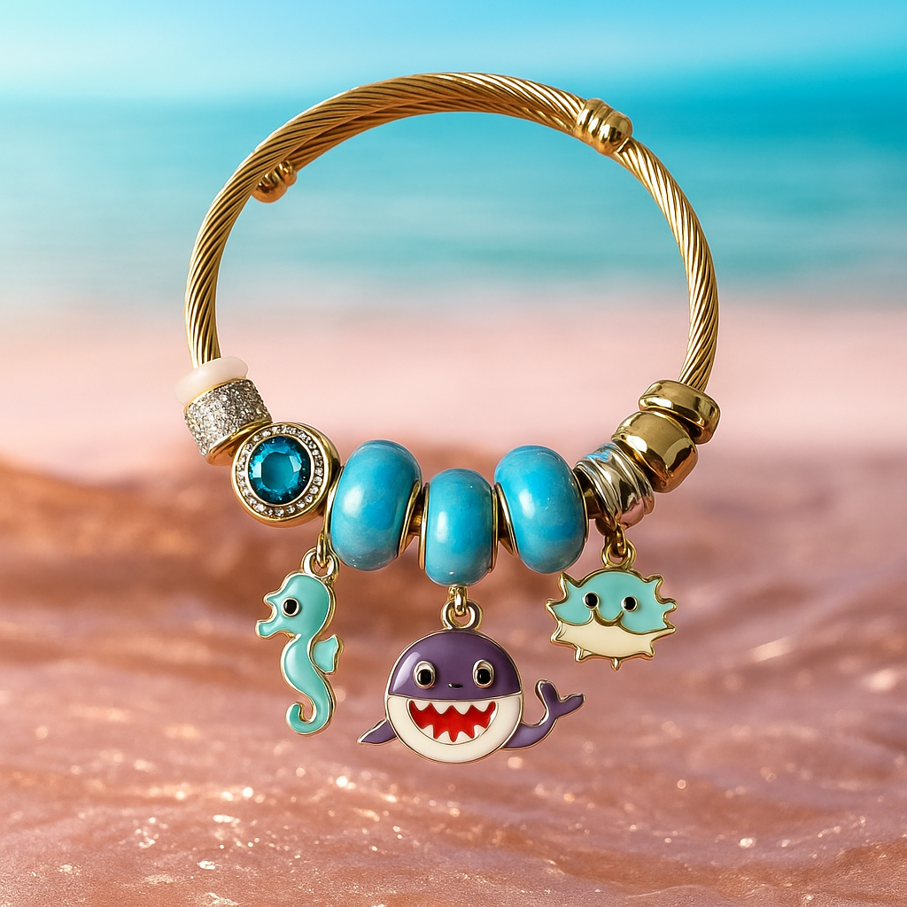 Crazy Santorini Charm Armband