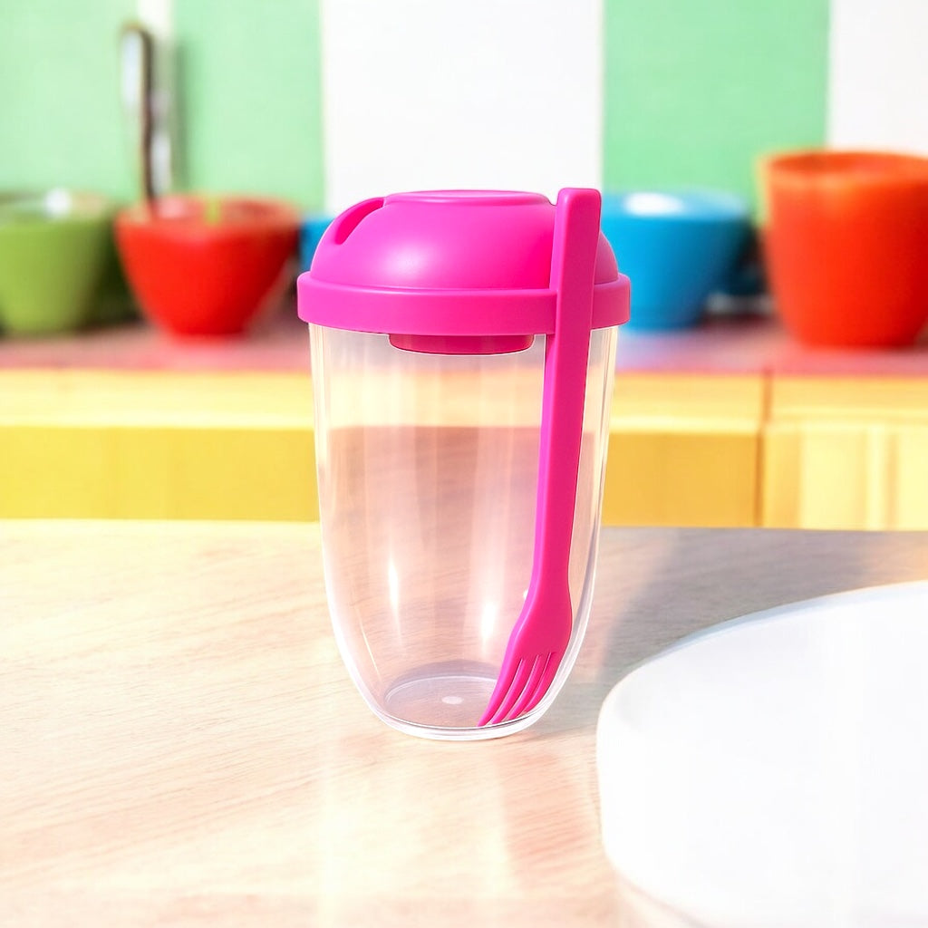 Food Box Pink + Gabel
