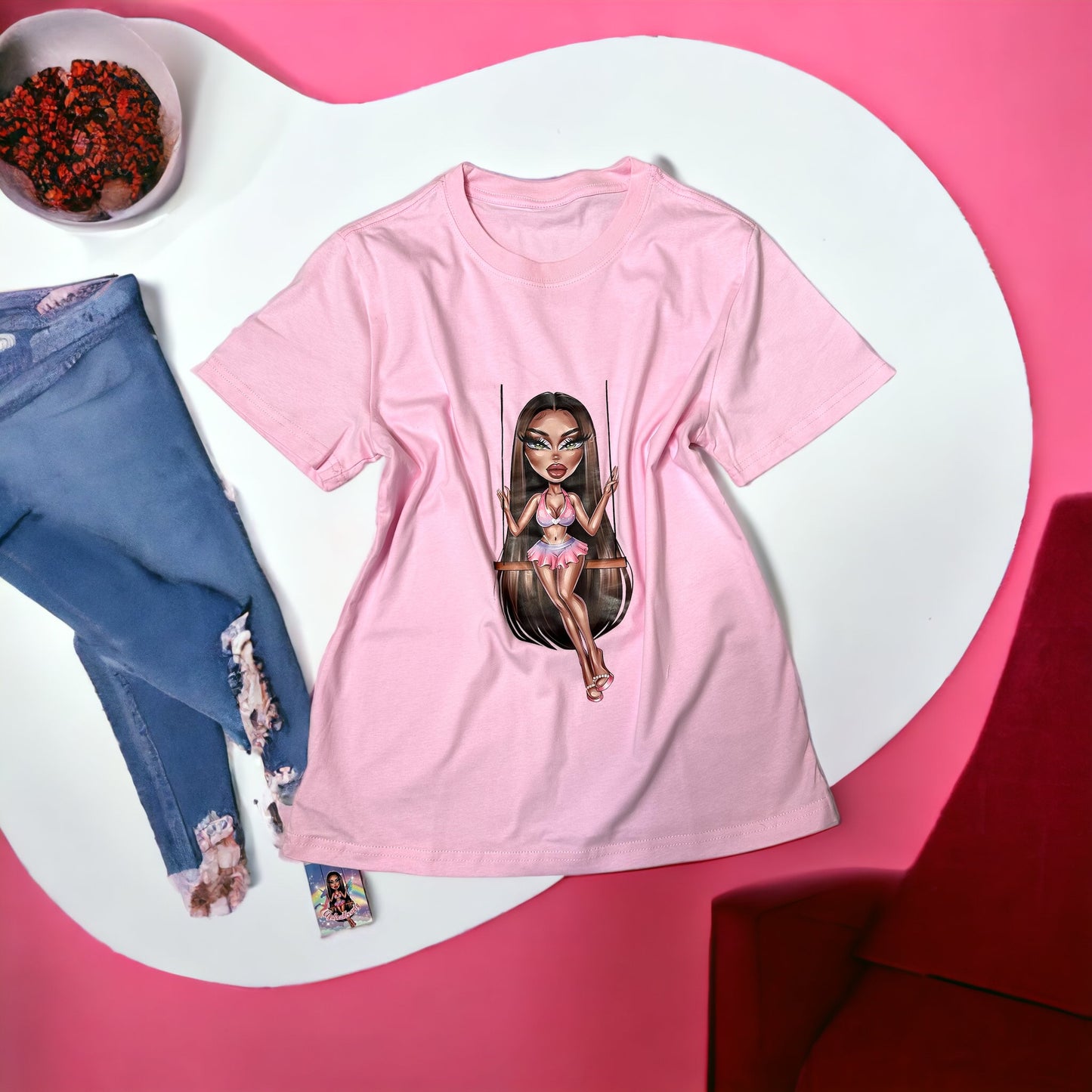 Aydinahbeauty Tshirt Rosa