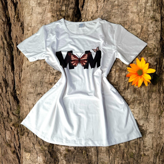 Mama Shirt Butterfly