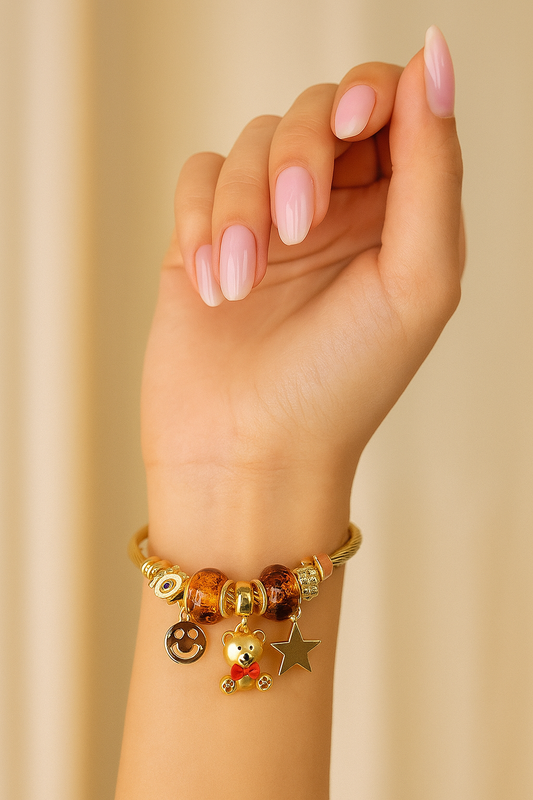 Teddy Dream Charm Armband