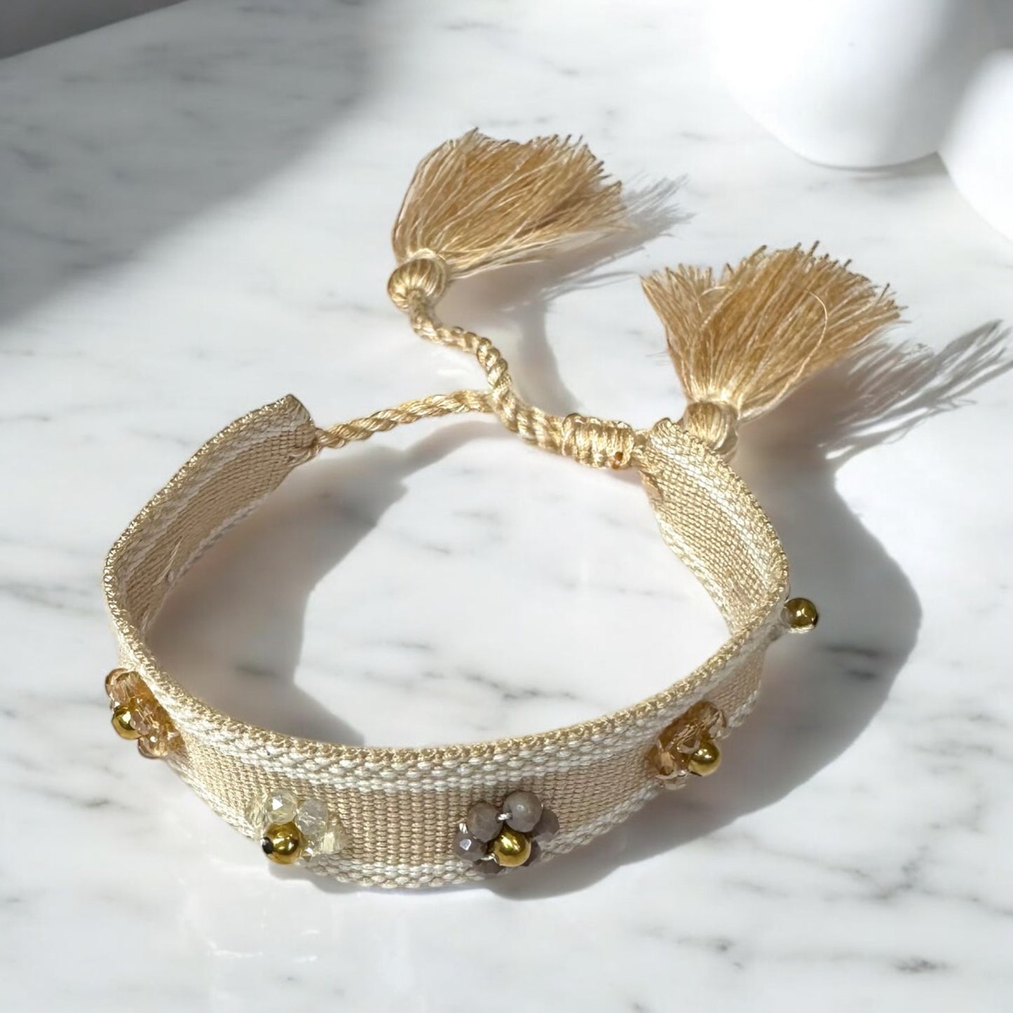 Flower Dreams Stoffarmband