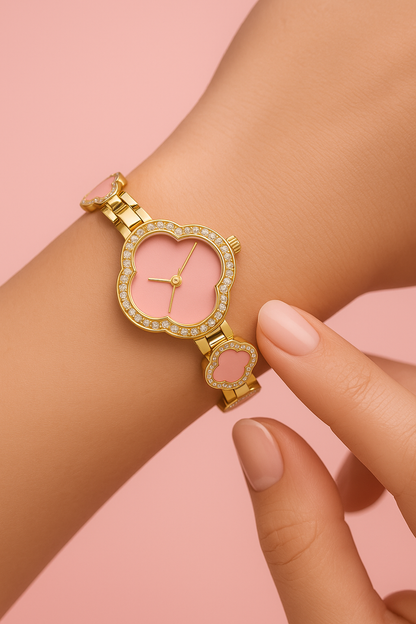 Pure Bloom Uhr Rosa Gold 38MM