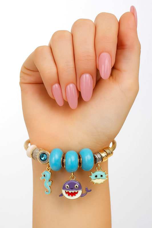 Crazy Santorini Charm Armband